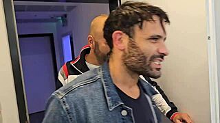 christen courtney takes 3on1 dp with gagging deepthroat ass to mouth and cum