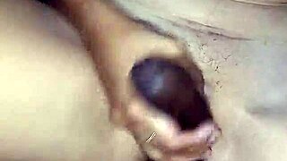 Young Teen Frots Cock On Hairy Wet Pussy