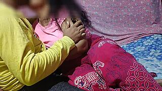 doesn't this beautiful indian girl look tempting naked with her lover?