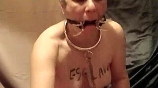 french slave solo mouth spreader uro belt spanking