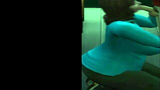 Bus driver kneels down to hungrily suck young passenger's throbbing cock mid-route