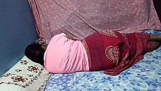 doesn't this beautiful indian girl look tempting naked with her lover?