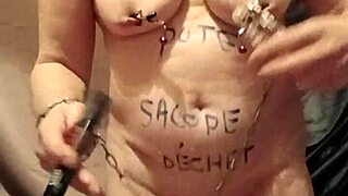 french slave solo mouth spreader uro belt spanking