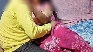 doesn't this beautiful indian girl look tempting naked with her lover?