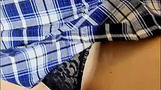 hotwife pam cuckold fucks college stud raw christmas no condom creampie