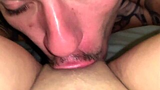 muscular brazilian bodybuilder fists juicy shaved pussy of big natural titted amateur in homemade interracial romp