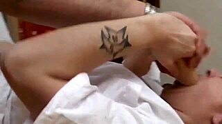 69 year old granny stuffs dildo deep while sucking webcam ass eagerly