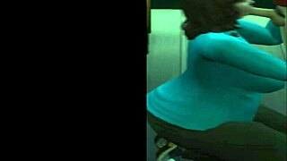 Bus driver kneels down to hungrily suck young passenger's throbbing cock mid-route