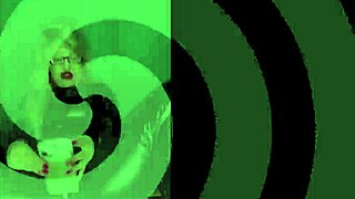 Sissy bimbo crossdresser trained as toilet slave with femdom jerk off instructions and glasses fetish