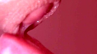 slut aches desperately for hot cum splashing her eager face