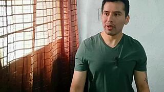 mature man barebacks bisexual taxi driver then gets monster cock pounded