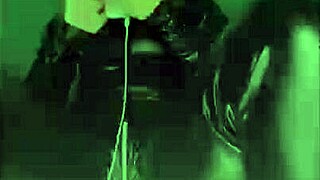 Sissy bimbo crossdresser trained as toilet slave with femdom jerk off instructions and glasses fetish