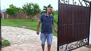 sexy latina milf trades car fix for deep pounding by tommy miller