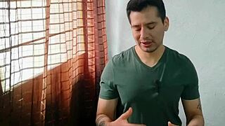 mature man barebacks bisexual taxi driver then gets monster cock pounded