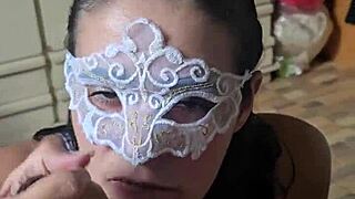 Sailor Girl Hotwife Sucks Cock for Facial Cumshot Reward!