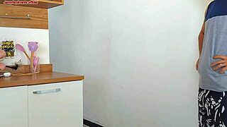 while my husband showered, i sneaked risky sex with his buddy, moaning through every thrust