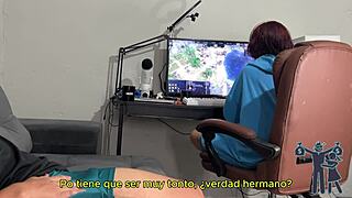 I risked whipping out my throbbing cock for this steamy Brazilian amateur encounter!