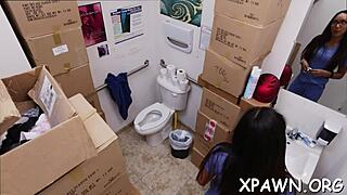 amateur cutie sucks cock sloppy then gets fucked hard to screaming orgasm showing tight pussy