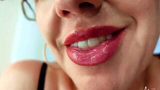 Imagine my bimbo lips slurping your lollipop dildo in sloppy fetish bliss