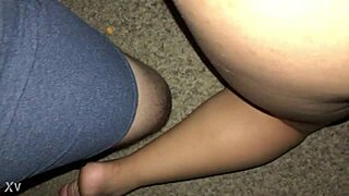 hey check out my wife taking that dildo deep doggystyle bent over