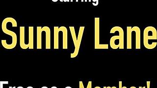 Sunny Lane Exposes Juicy Pussy Lips!