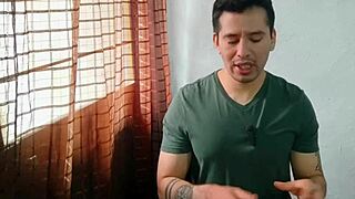 mature man barebacks bisexual taxi driver then gets monster cock pounded