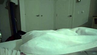 detailed couple shares bed for passionate pussy fucking and cumshots