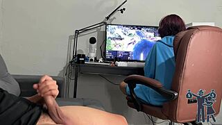 I risked whipping out my throbbing cock for this steamy Brazilian amateur encounter!