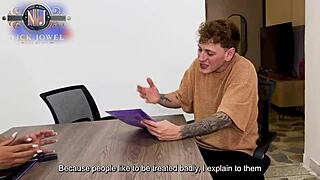 Boss latina milf Carla Morelli rides rough big white cock doggystyle