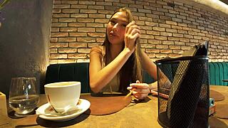 threesome tease with pretty real doll lookalike in pov