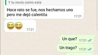 horny latina teases wildly on steamy web chat session