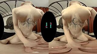 POV: SEXY BLONDE KAY CARTER BENDS OVER TO TEST YOUR SWING WITH WILD RIDES