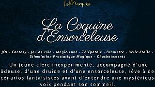 naughty french girl delivers asmr joi fantasy tease