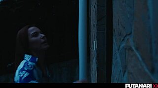 josephine jackson devours clemence audiard's shemale cock in sloppy futa bliss