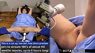 sophia valentina endures doctor's forced hitachi vibrator orgasms