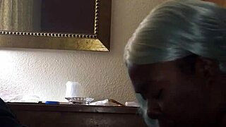 mz spit queen chokes and spits on massive black cock in sloppy deepthroat preview