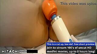 angel santana receives mandatory hitachi orgasm from tampa doctor