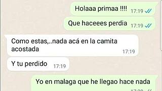 horny latina teases wildly on steamy web chat session