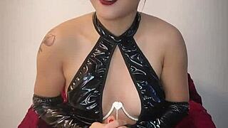 asian cosplay queen joi demands henchman obedience or harsh discipline