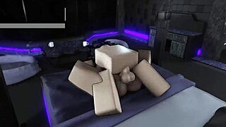 oh god, my personal slut rides and sucks until i cum twice hard on roblox?