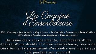 naughty french girl delivers asmr joi fantasy tease