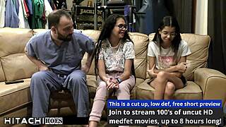 angel santana receives mandatory hitachi orgasm from tampa doctor