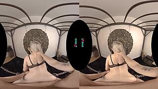 POV: SEXY BLONDE KAY CARTER BENDS OVER TO TEST YOUR SWING WITH WILD RIDES