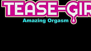 brunette teen flaunts her stunning athletic build casually