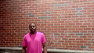 oh damn, this private strip tease rips clothes off in hot weather... facing forward