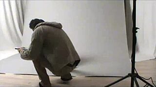 Public Teen Cosplay Raven Teases Amateurs in Outdoor Costumes