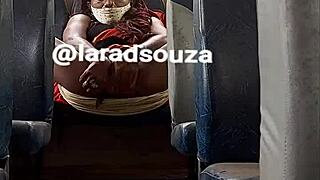 feeling so slutty as indian crossdresser lara dsouza in bus