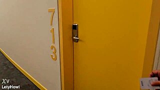 XBIZ Hotel Double Anal Lesbian Orgy!