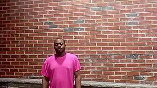 oh damn, this private strip tease rips clothes off in hot weather... facing forward