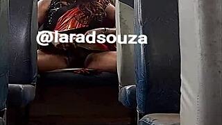 feeling so slutty as indian crossdresser lara dsouza in bus